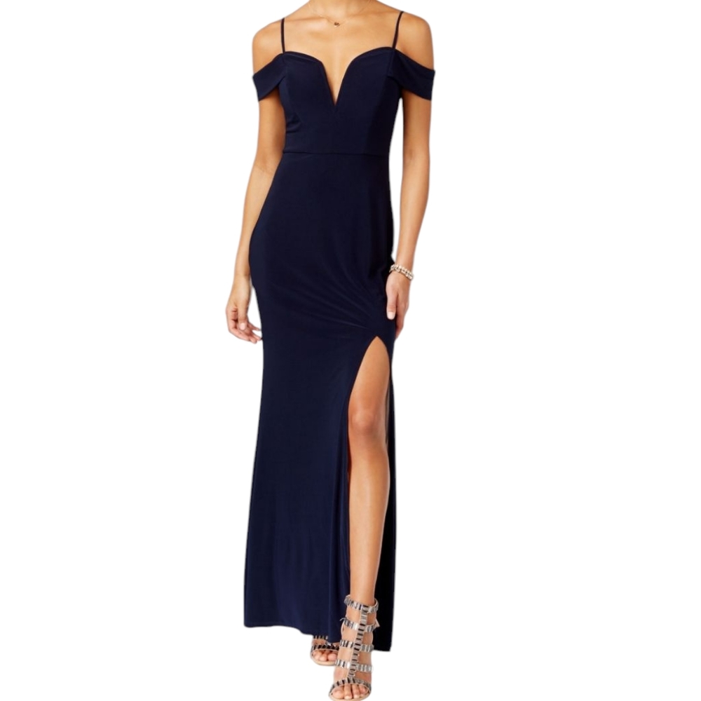 City Studio Plus Off Shoulder Dress NWT